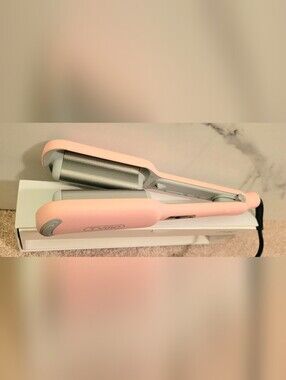 TYMO Rovy Compact Wave Curling Iron Pink Size 1 Inch
